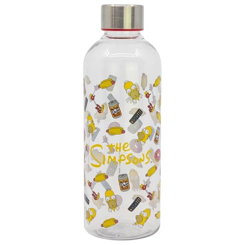 Simpsons Bouteille d'eau réutilisable en plastique 850 ml