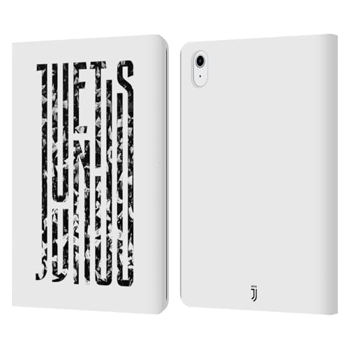 Funda para iPad Air 2020/2022 tipo libro de cuero con logotipo de la Juventus