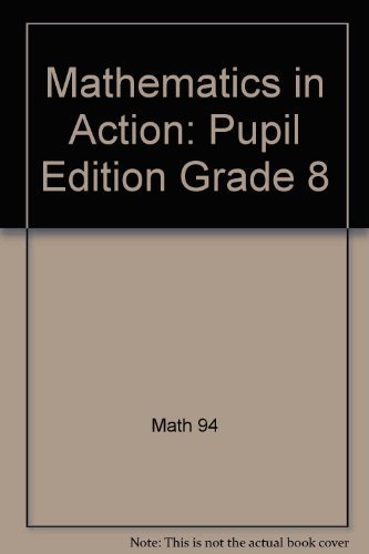 Mathematics in Action: Grade 8
