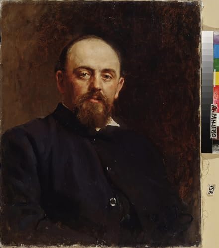 Affiche Arts Ilya Repin Portrait Savva Mamontov Décoration Salon Murale 60x90cm