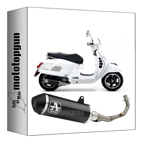 Ligne complete Arrow Urban pour remplacer l echappement Vespa GTS 300