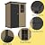 DWVO 5x3ft Resin Outdoor Storage Shed with Floor, Waterproof Lockable Tool Shed with Window, Plastic Outside Resin Storage Shed for Garden Backyard Patio Lawn