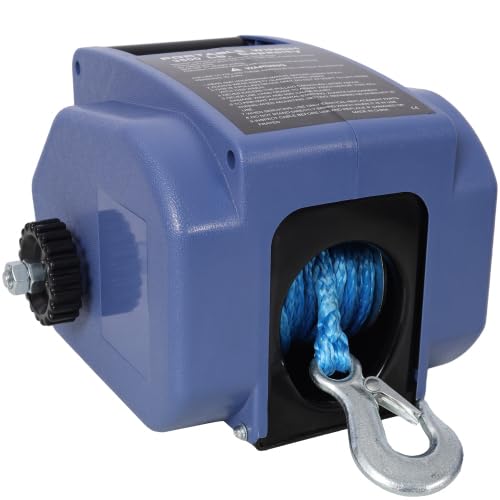 Winch eléctrico reversible 12V para remolques 6000 lbs miniatura 5