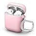 Produktbild TRBOL Airpods Case Metall 2019 Neuestes Stoßfeste Silikonhülle mit Karabiner - Kompatibel mit Apple AirPods 1 & 2 (4)