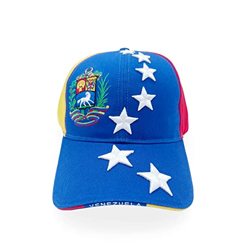 Z Zelvox Venezuelan Classic Baseball Cap Unisex, Adjustable Peaked Sandwich, (Gorras Clasicas de Venezuela) (Tricolor 2)