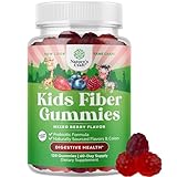 High Prebiotic Fiber Gummies for Kids - Dietary Fiber Supplements for Digestion &...