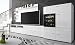 SelectionHome - Mueble salón Comedor con vinoteca, Acabado Blanco Mate y Blanco...