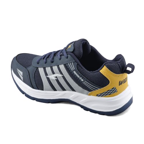 Image of ASIAN Wonder-21 Men's Running Shoes | Lace-Up Shoes with Lightweight Mesh Upper | Cushioned Comfort & Durable Grip for Daily Use