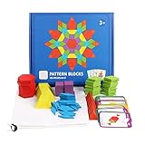 Tolle Geschenke: Sie können dieses geometrische Holzpuzzle Spielzeug für Ihre und Mädchen an Weihnachten, Kindertag, Ostern, Geburtstag als Geschenk geben.