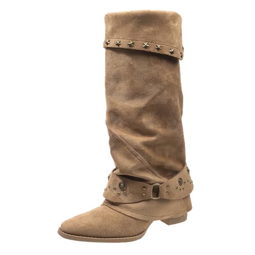 Botas de motorista para mujer: estilo biker y punta cuadrada para tus looks de otoño