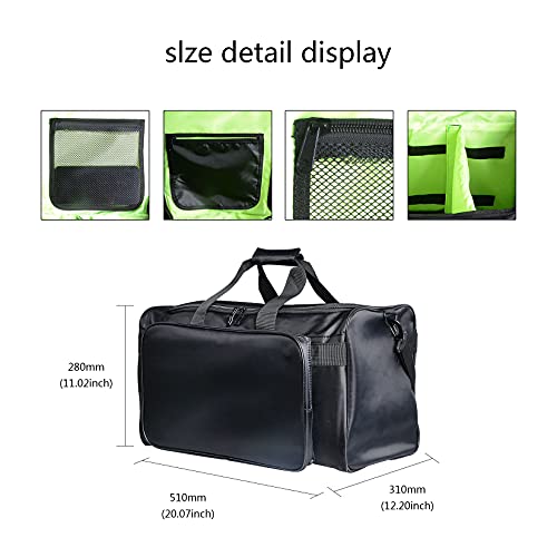 Begino Sneaker Bag, 30L Large Capacity Multi-Function Bag, Waterproof Workout Duffel Travel Duffle Bag, Adjustable 4-Layer Gym Training Bag, Travel Bag For Men With Durable Shoulder Strap #TOP1