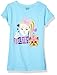JoJo Siwa Girls' Big Besties Emoji JoJo & Bow Bow Siwa Short Sleeve Tee, Cancun, X-Large-14/16