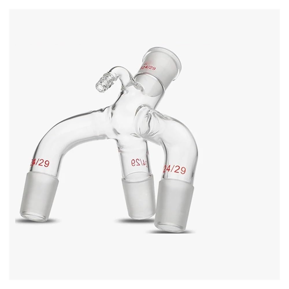 24/29 szklany odbiornik adapter do destylacji szkła laboratoryjnego boczne Sprzęt laboratoryjny
