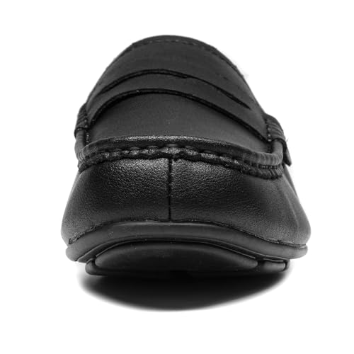 Men’s Slip-On Loafers Handmade Leather Slippers Breathable Comfortable Soft Hand Stitched no-Heel Casual Shoes for Men2