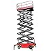 Full Electric Mobile Scissor Lift for Aerial Work, Self-Propelled Hydraulic Scissor Lift Platform with Custom Height for Industrial Use