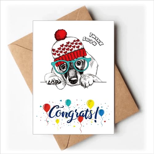 Cartes de mariage avec illustrations aquarelles pour chien au grand jour