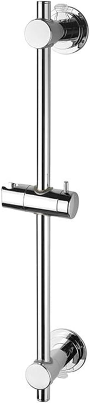 Bathroom Adjustable 24 Inch Plastic Shower Suction Sliding Bar