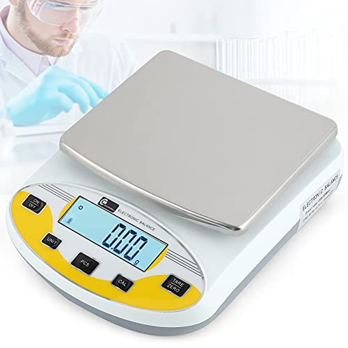 CGOLDENWALL Laborwaage 3000g / 0,01g – Präzise Digitalwaage Mit Tara-Funktion, Für Küche, Schmuck Und Industrie