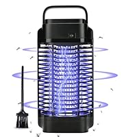Insektenvernichter Elektrisch, Mückenlampe 18W 4200V, Insektenfliegenkiller Mückenzapper für drinnen und draußen, wasserdichter Mückenkiller für Fliegen, Fliegenfalle Elektrisch, Outdoor & Indoor