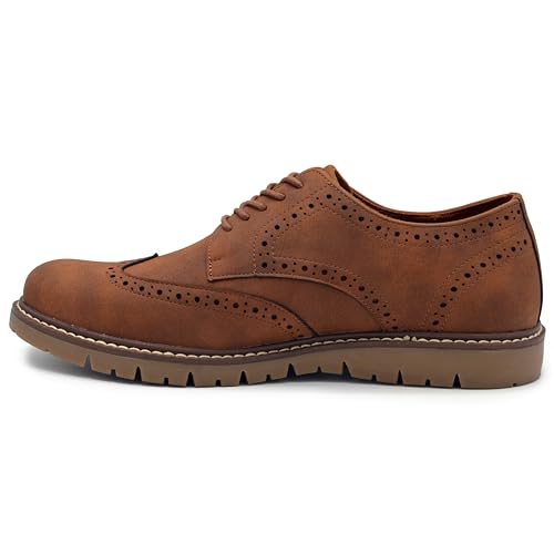 Mens Oxford Shoes, Genuine Leather Lace Up Formal Shoe, Comfortable, Stylish, Available in Sizes 8-143