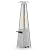 Pyramid Patio Heater, 48000Btu Glass Tube Propane Patio Heater with Wheels, Outdoor Heaters for Patio, Bronze Outdoor Heater for Backyard, Garden, Porch, and Parties