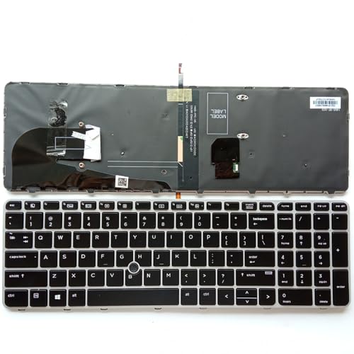 Clavier US HP EliteBook 850 G4 cassé ? Solution rétroéclairée de rechange - 2