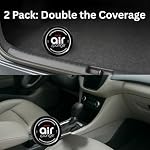 Car Odor Eliminator 2-Pack, Original Air Sponge, Fresh Gel, Removes Smoke & Food Smells, Easy Use for Vehicles