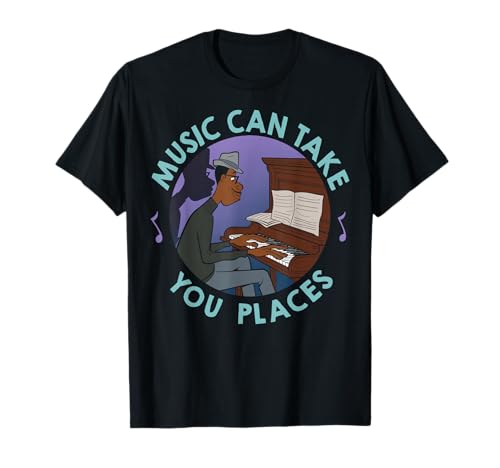 T-shirt Soul Disney Pixar parfait pour vos sorties culturelles et concerts de jazz