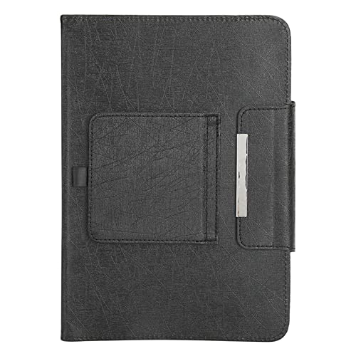 9.7 '' ~ 10.1 '' Tablet Laptop Funda Protectora Universal de PU + Teclado Bluetooth para Android/OS/Win, Funda Universal para Tableta + Soporte, Funda de Cuero PU Impermeable
