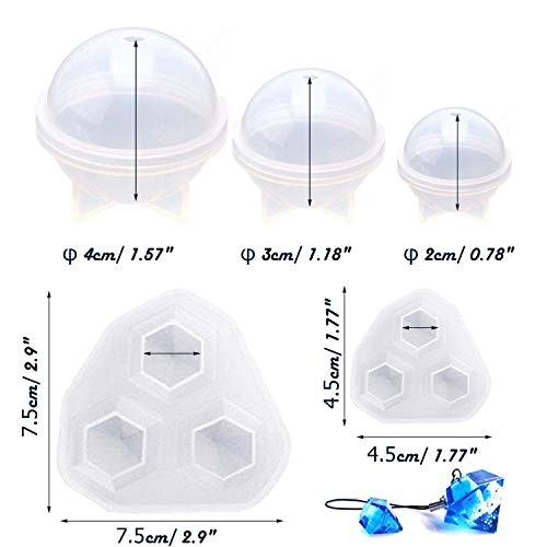 NA Woohome - Stampo in silicone per gioielli, 7