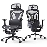 CYKOV Ergonomic Office Chair with Footrest