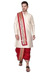 Rameshwaram Fabrics Men’s Indian Traditional Wedding Dress