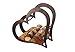 Produktbild Kobolo Kaminholzregal Kaminholzständer -Love- Herz - Metall - Rostoptik - 52x23x51 cm