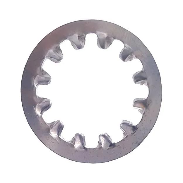 1/4" Internal Tooth Lock Washers Stainless Steel 410 Qty 25 Fasteners Kit Hardware Washers Set