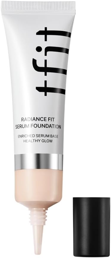 Hydrating Serum Foundation for Dry Skin – Lightweight, Moisturizing Coverage with Natural Glow & Pore‑Blurring Finish,1.05 Oz. (C01 Porcelain, 1.05 Oz.)