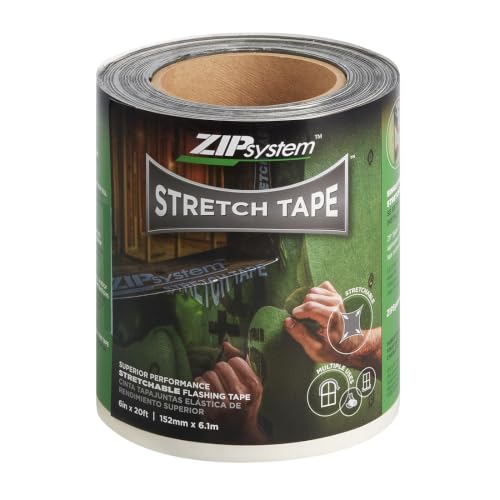 ZIP System Flexible Stretch Tape for Curves &amp; Corners, 6" x 20' Roll