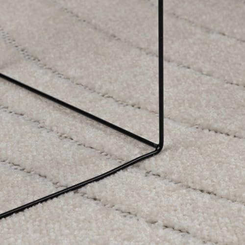 Tapis de sol en polyester antidérapant et compatible chauffage au sol