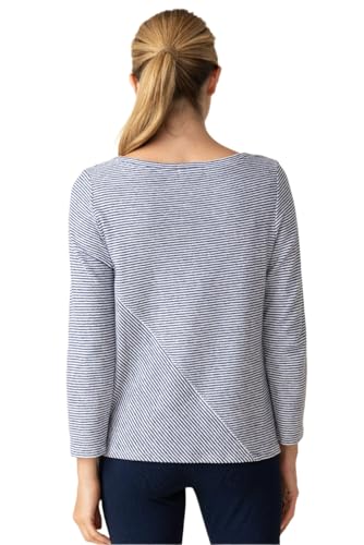 Habitat Women's Mixed-Direction Striped Cotton Top - 215302