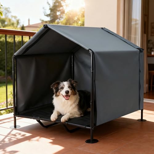 Large Dog Shade for Outside - LitaiL 3.3' x 2.9'