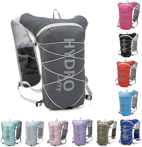 Lightweight Running Vest for Women and Men Hydration Backpack Pack with 1.5L Water Bladder Bag for Hiking Trail Running Gear Cycling Marathon Lightweight Running Vest for Women and Men Hydration Backpack Pack with 1.5L Water Bladder Bag for Hiking Trail Running Gear Cycling Marathon