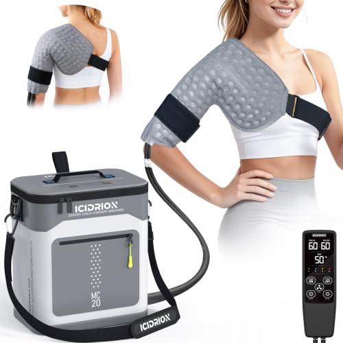 Image of Ice Machine for Shoulder After Surgery, Programmable & Live Temp