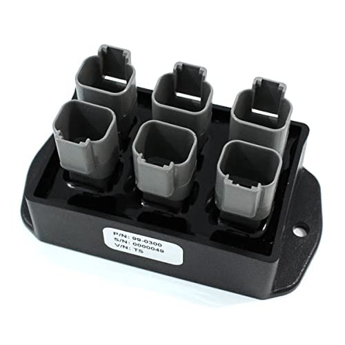 Trombetta 6 Place Bussed Splitter W/Power & Ground Module (99-0300)