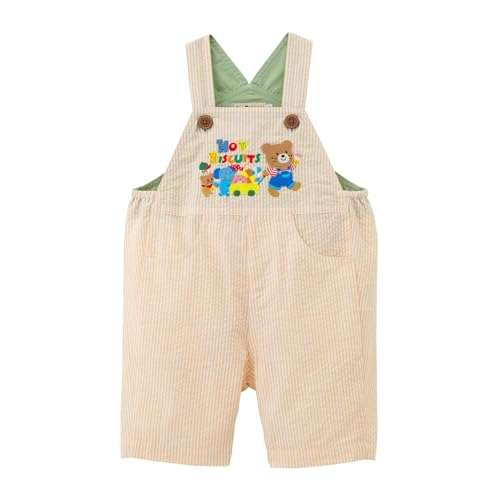 [MIKIHOUSE HOT BISCUITS] [�~�L�n�E�X �z�b�g�r�X�P�b�c] �I�[�o�[�I�[�� �j�̎q ���̎q �x�r�[ �L�b�Y �q���� �� L(90-100cm) 72-3302-146