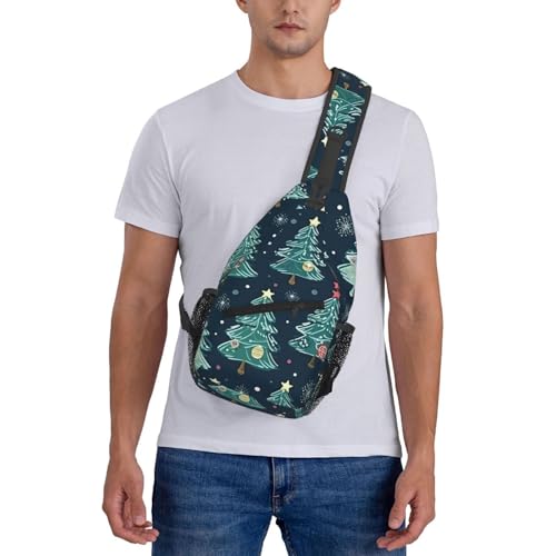 Morrales de Pecho Xmas Tree Ball para Hombre y Mujer miniatura 7