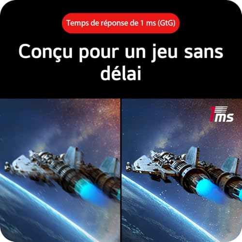 LG Ultragear™ 32GS60QC-B.AEU Ecran PC Gaming 32" - Dalle VA résolution QHD (2560x1440), 1ms 180Hz, HDR 10, sRGB99% (CIE1931), AMD FreeSync, inclinable, DisplayPort 1.4, HDMI 2.0 (2)