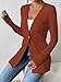 Womens Long Sleeve Blazer Business Open Front Cardigan 1 Button Work Office Suit Jacket Casual Coat Fall Outerwear (Coffee,X-Large)