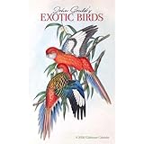 Gladstone Media, Gould’s Exotic Birds 2026 Large Wall Calendar