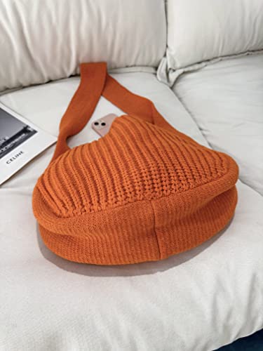 Image of ENBEI Women's Crochet Tote Bag Knit Shoulder bag,Aesthetic Bag,Cute Eco-Friendly Tote for Travel,Daily Use,Gift Box Packaging