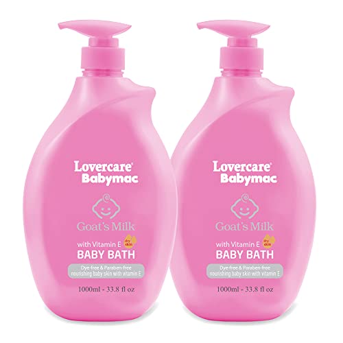 Image of Lovercare 2-Pack Baby Milk Bath - 2 x 33.8 Fl Oz - New Pink version