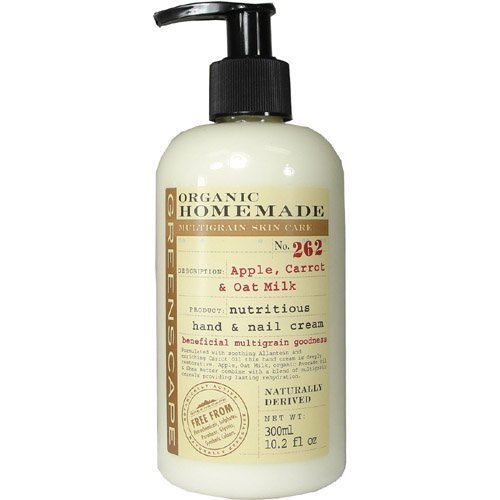 Greenscape Organic Apple Carrot and Oat Milk hand and Nail cream Bath Products